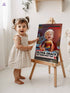 Custom Baby Wonder Poster – Personalized Baby Girl Hero Wall Art